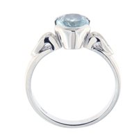 Anello Fanton Gioielli Donna ANELLI ACQUAMARINA in Oro bianco Acquamarina 1.60 Ct ANOR-23-52 - ANOR-23-52